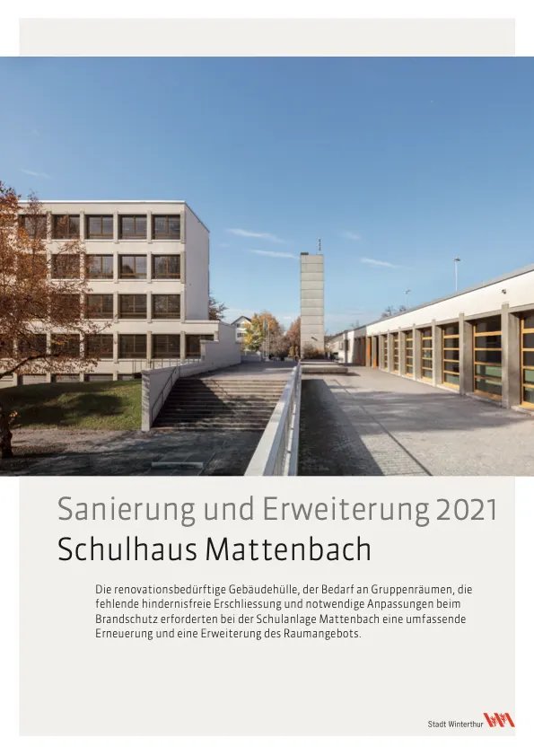 Schulhaus Mattenbach